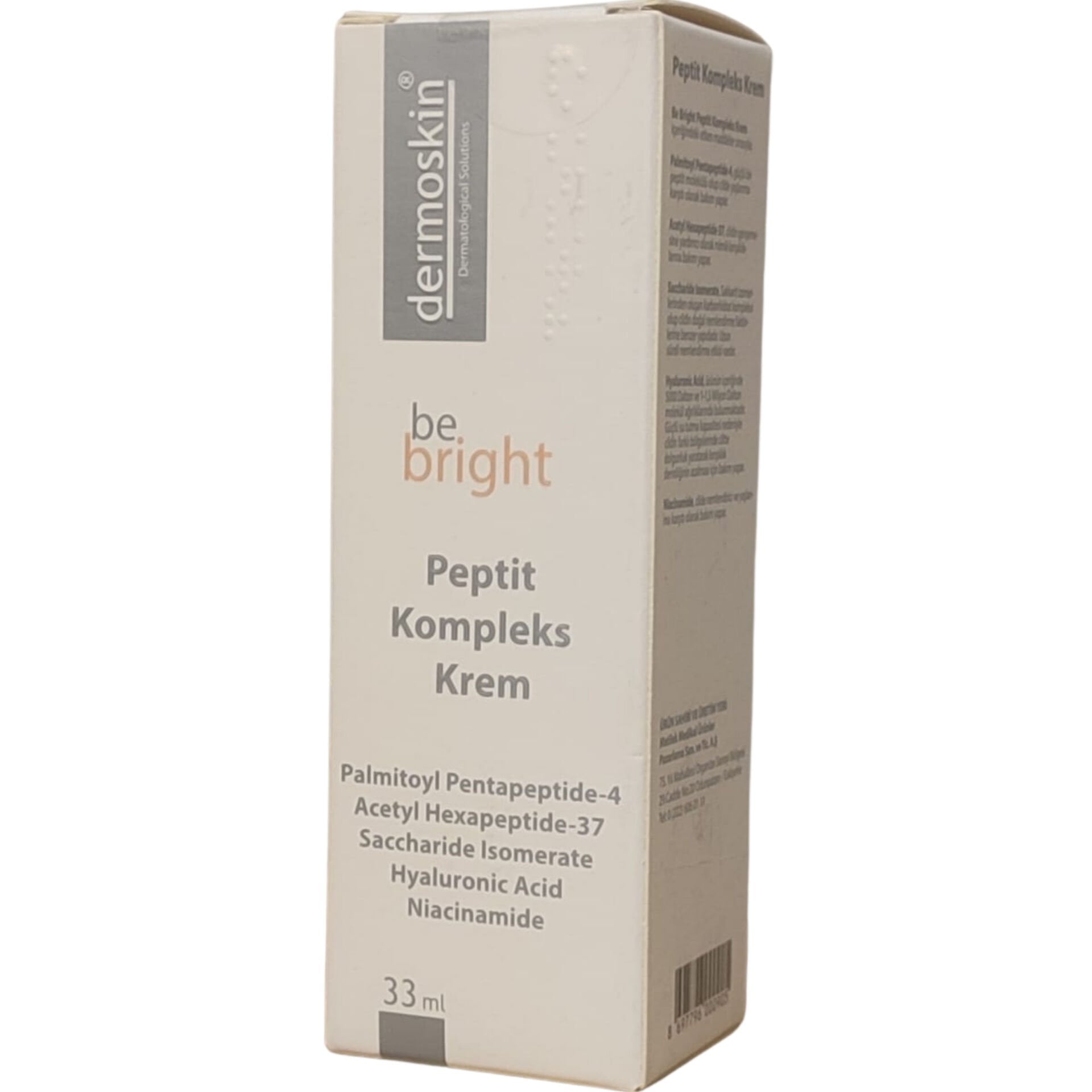 Dermoskin Be Bright Peptide Complex Cream 33 ml