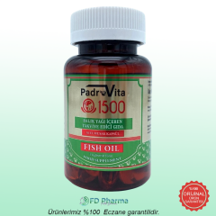 Padrovita 1500 Balık yağı Astaksantin 30 kapsül