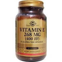 Solgar Vitamin E 268 mg (400 IU) 50 Yumuşak Jelatin Kapsül