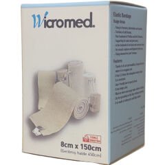 Wicromed Elastik Bandaj 8 cm x 150 cm