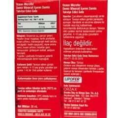 Orzax Ocean Microfer Demir İçeren Oral Damla 30 ml