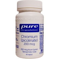 Pure Encapsulations Chromium Picolinate 200 mcg 60 Kapsül