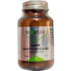 Venatura Demir Takviye Edici Gıda 17 mg 90 Kapsül