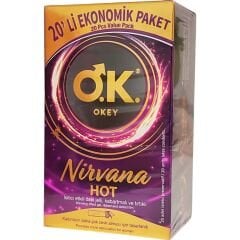 Okey Prezervatif Nirvana Hot 20'li
