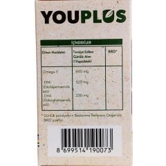 Youplus Omega 3 30 Kapsül