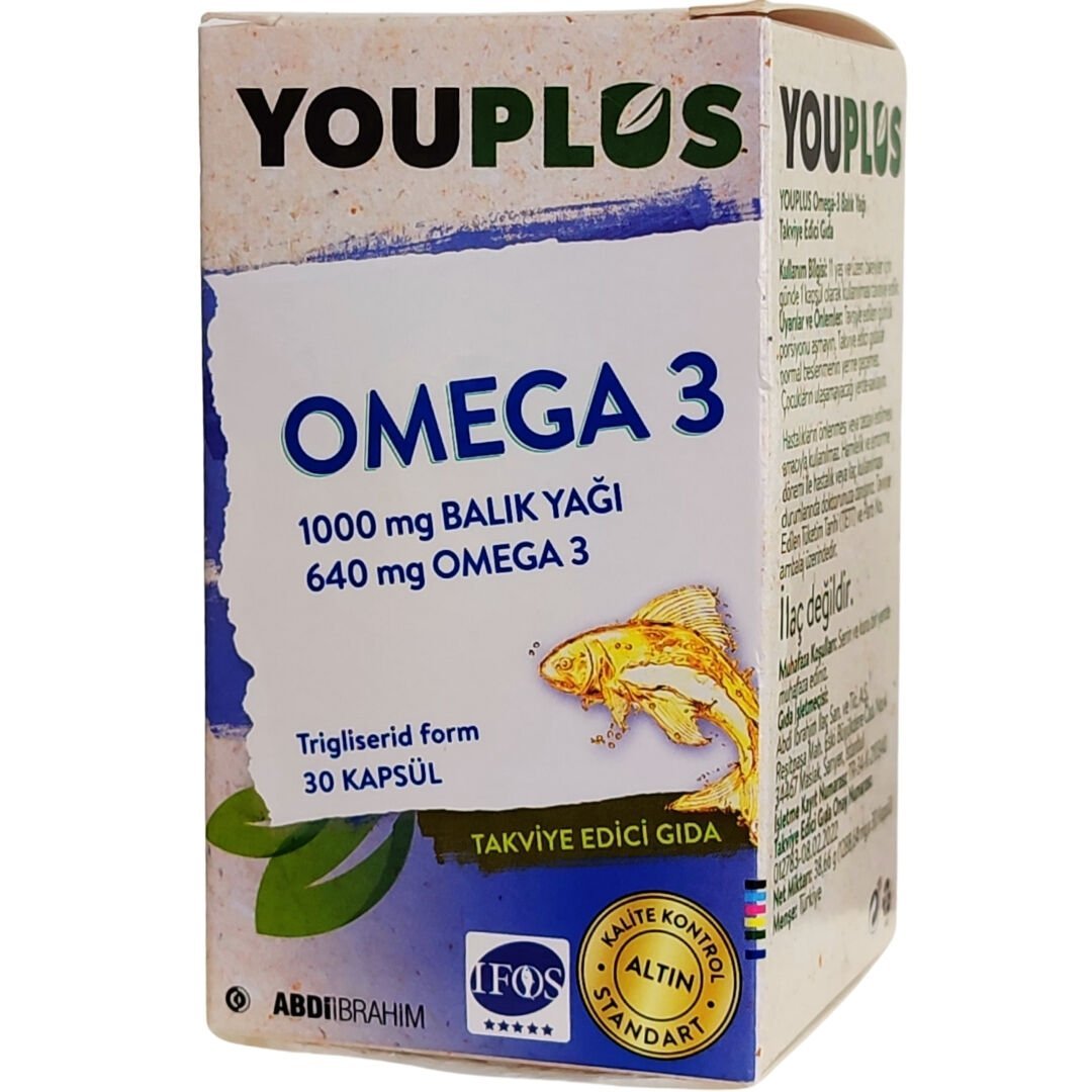 Youplus Omega 3 30 Kapsül