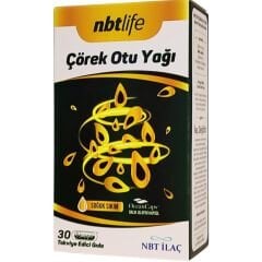 NBT Life Çörekotu Yağı 30 Kapsül
