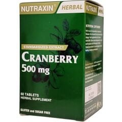 Nutraxin Herbal Cranberry 500 mg 60 Tablet