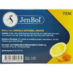 JenBol Defence Pastil Ballı ve Limonlu Bitkisel Drops 12 Adet