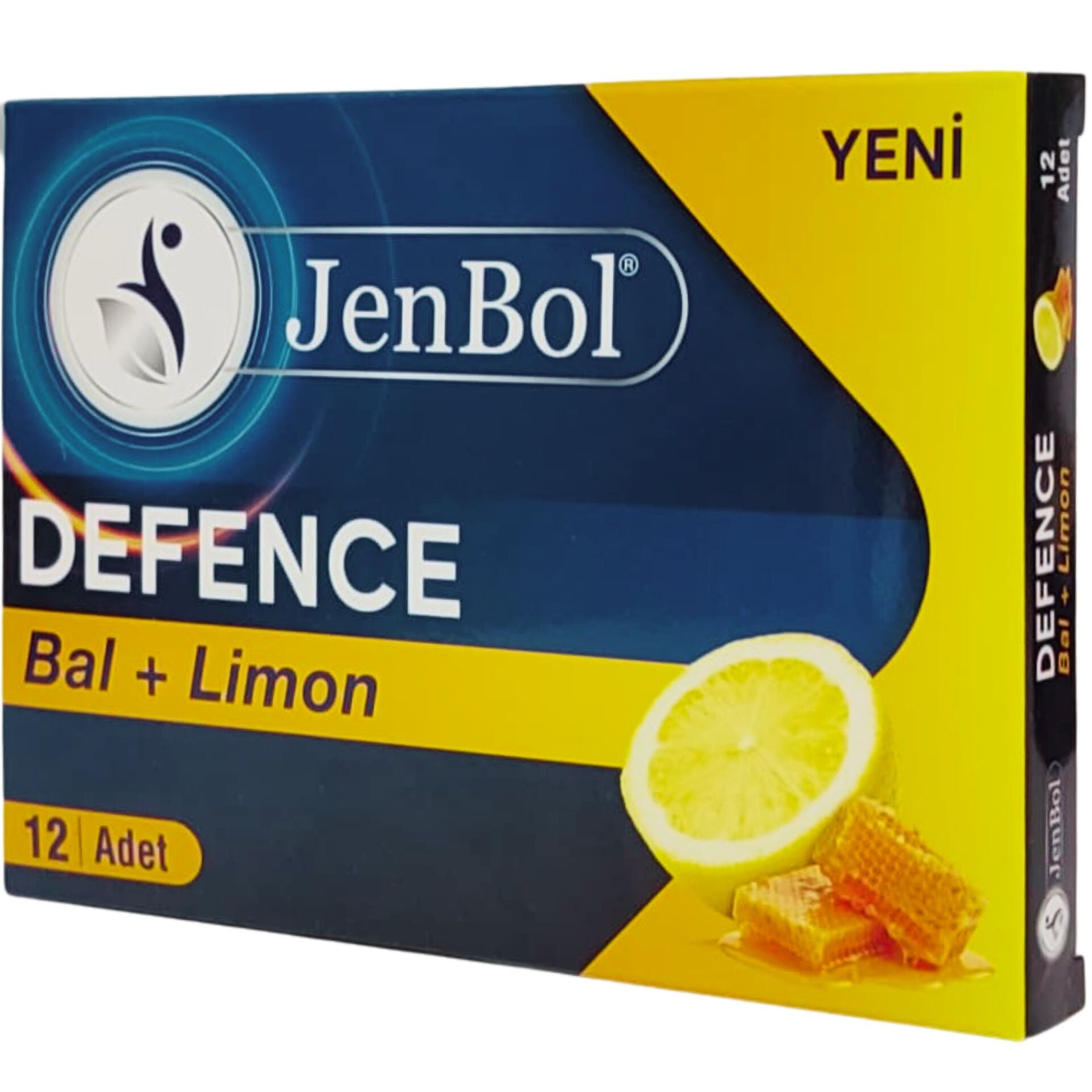 JenBol Defence Pastil Ballı ve Limonlu Bitkisel Drops 12 Adet