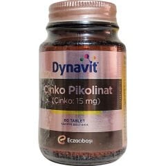 Dynavit Çinko Pikolinat 15 mg 60 Tablet