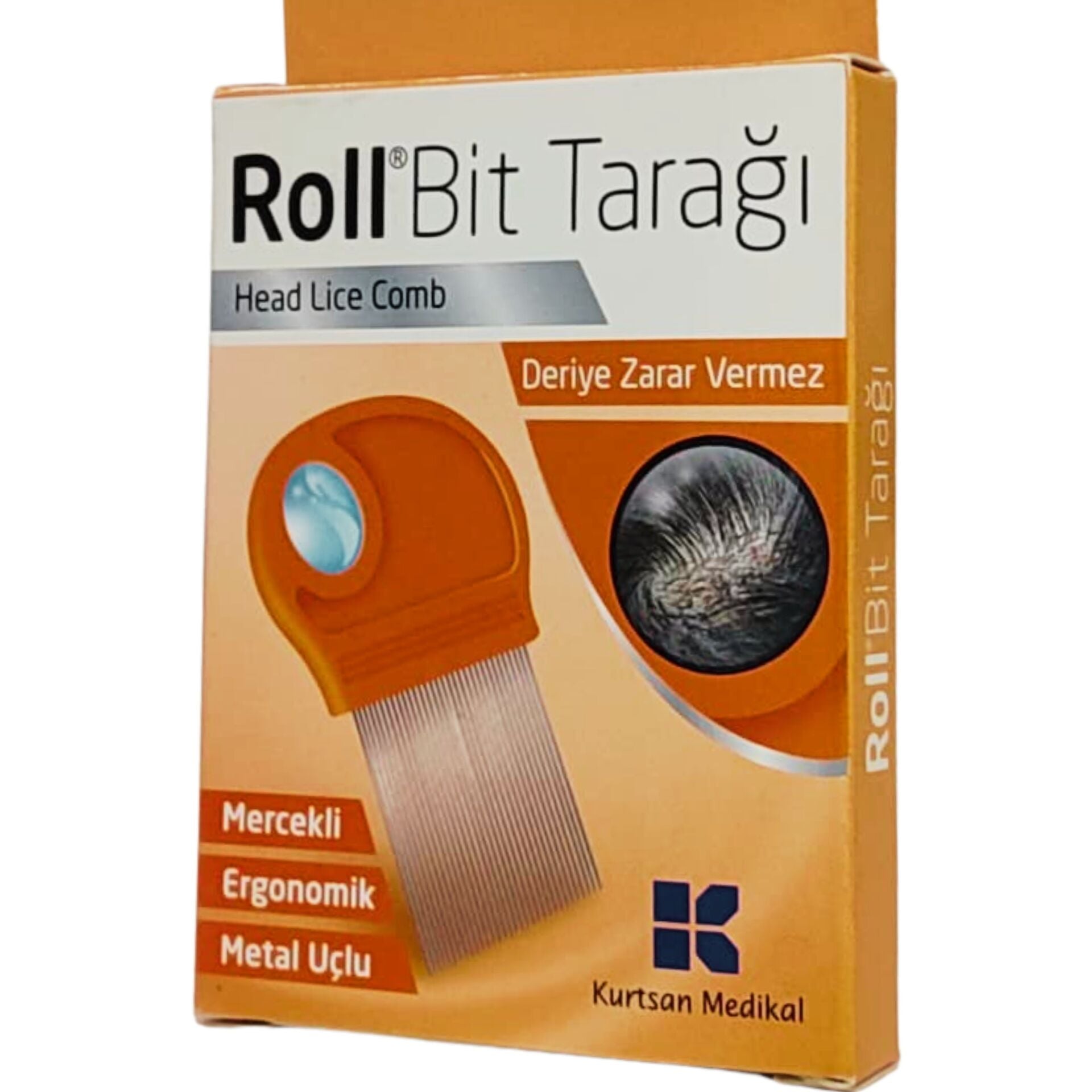 Roll Mercekli Metal Uçlu Bit Tarağı