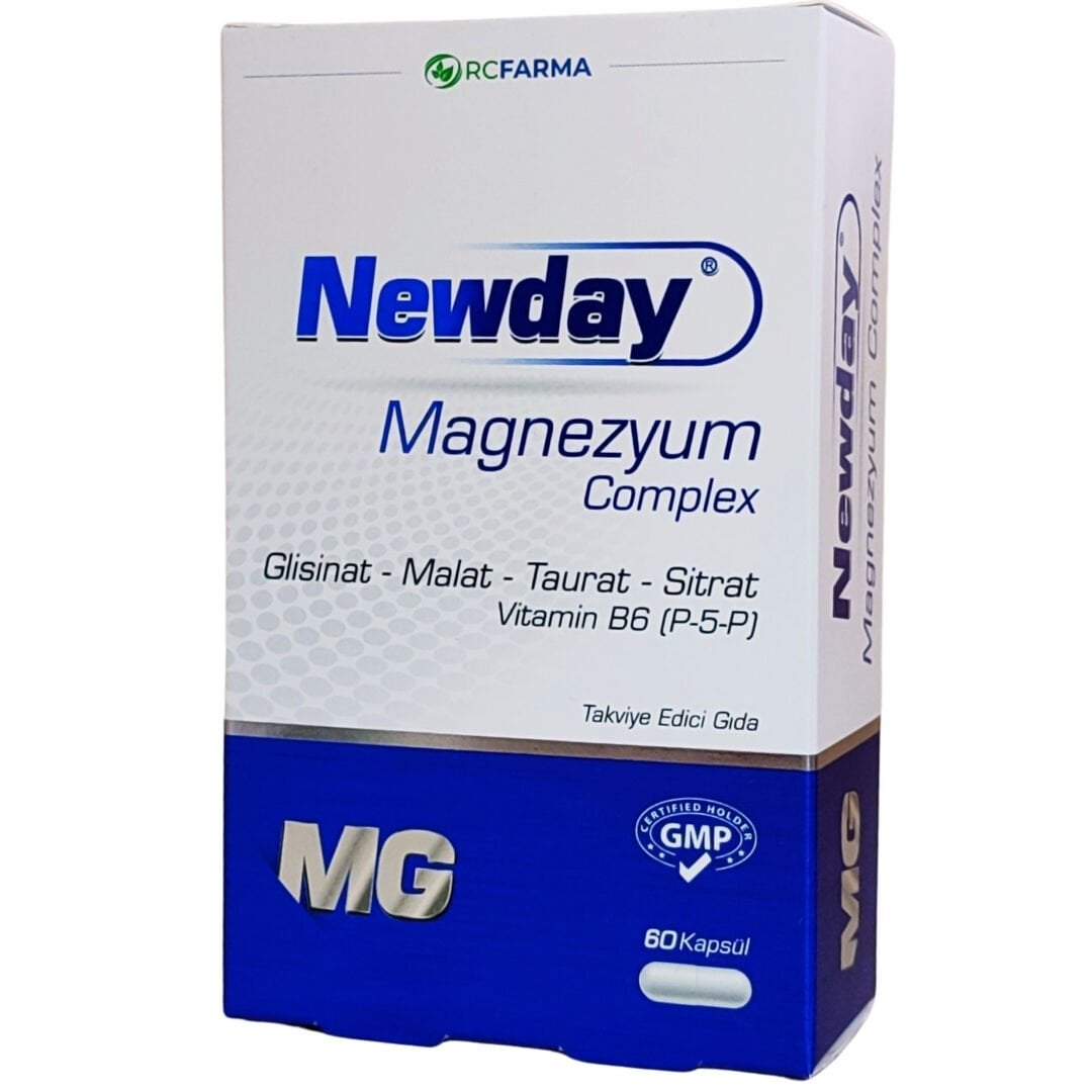 Newday Magnezyum Complex 60 Kapsül