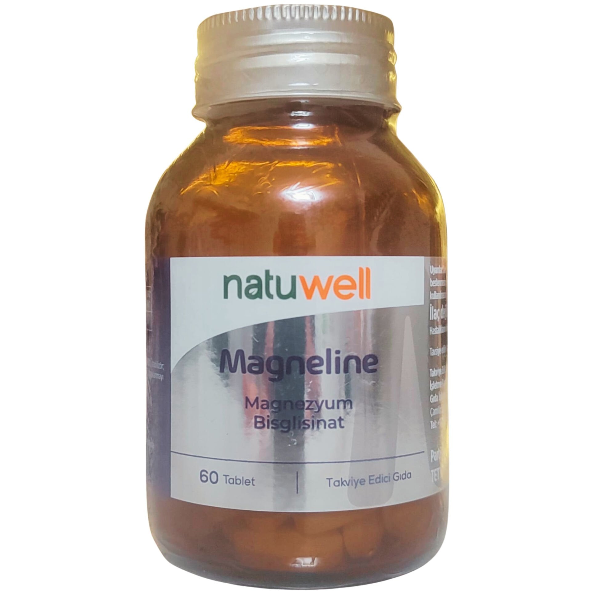Natuwell Magneline Magnezyum Bisglisinat 60 Tablet