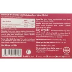 Osende 2M ODT Metilfolat & Metilkobalamin 30 Ağızda Dağılan Tablet