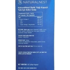 Naturalnest Omega 3 Avantajlı Paket 90 Kapsül