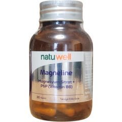 Natuwell Magneline Magnezyum Sitrat P5P - Vitamin B6 30 Kapsül