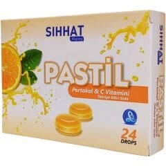 Sıhhat Pharma Portakal & C Vitamini 24 Pastil