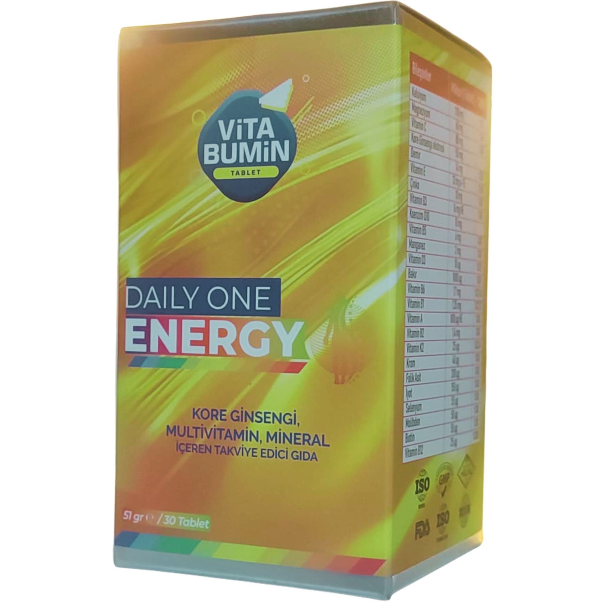 Vitabumin Daily One Energy 30 Tablet