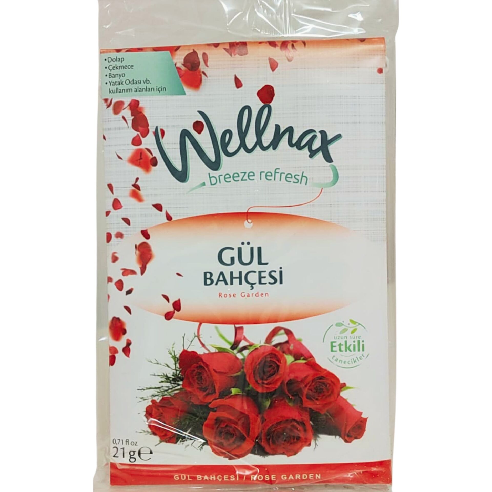 Wellnax Breeze Refresh Gül Bahçesi Kokulu Kese 21 g