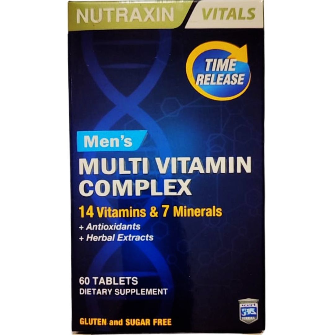 Nutraxin Men's Multi Vitamin Complex 60 Tablet