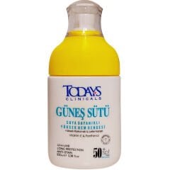 Todays Clinicals Güneş Sütü SPF50 100 ml