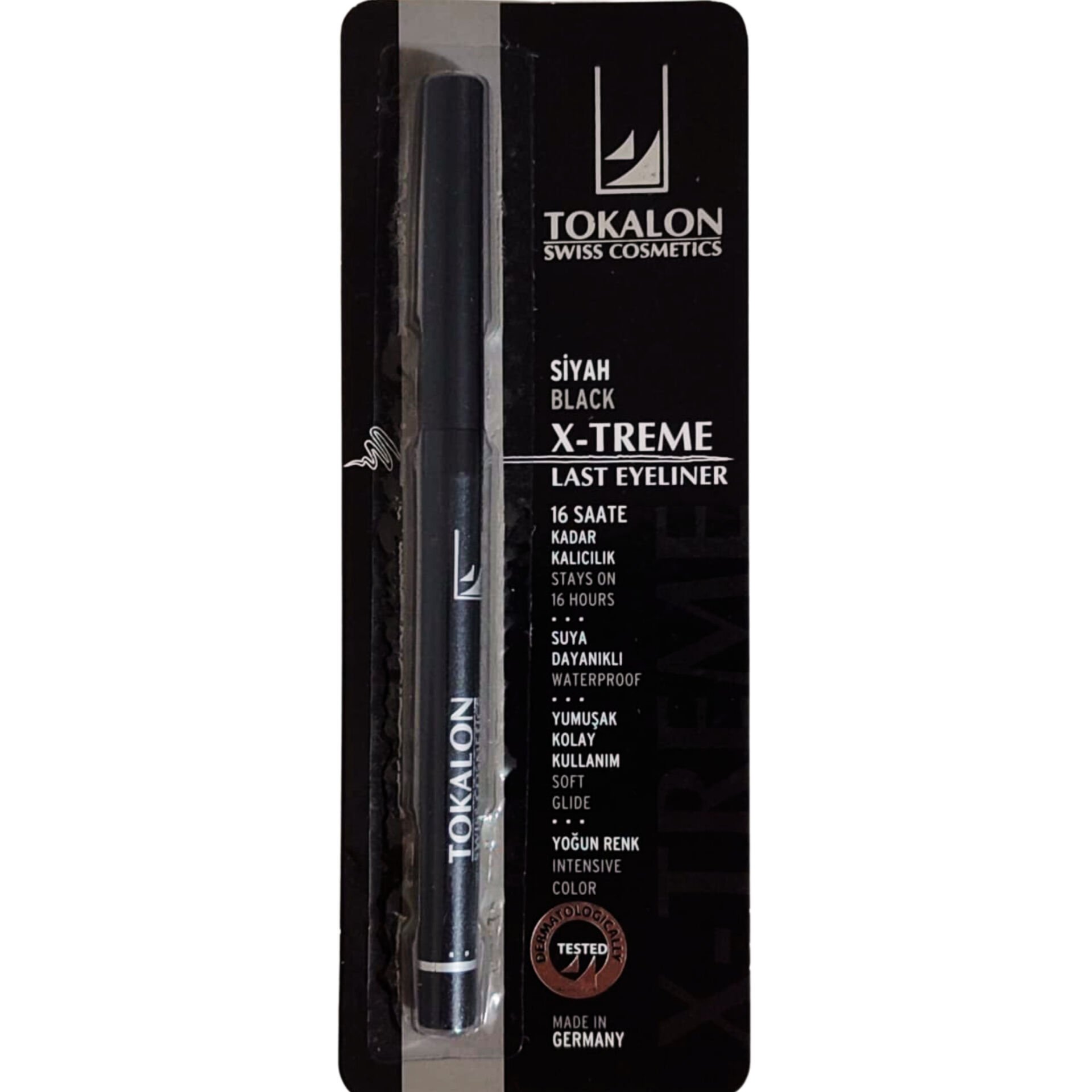 Tokalon X-Treme Last Eyeliner Siyah Göz Kalemi 0,3 g