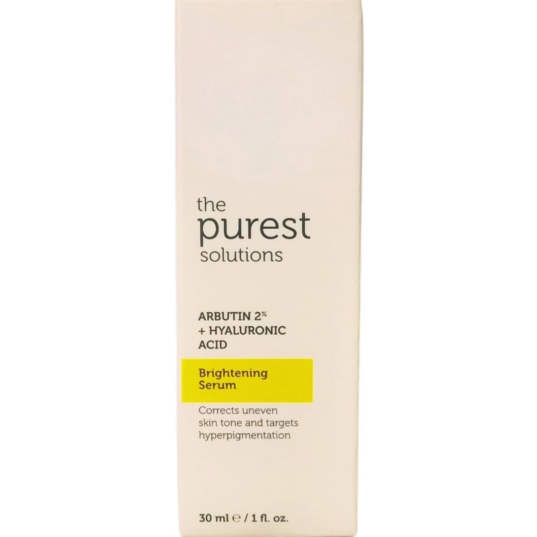 The Purest Solutions Arbutin 2% + Hyaluronic Acid Brightening Serum 30 ml