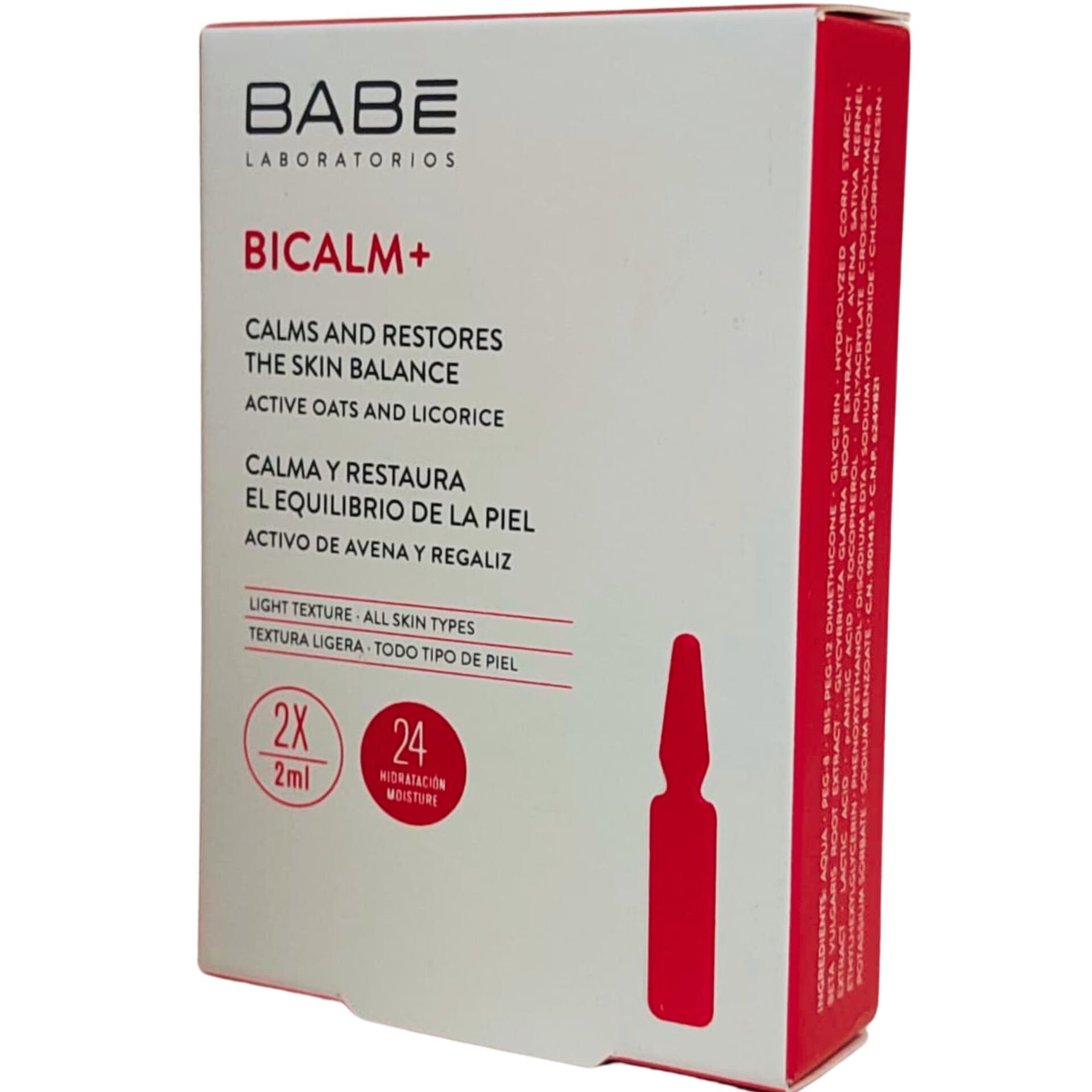 Babe Bicalm+ Ampul Yatıştırıcı ve Onarıcı Etkili Konsantre Bakım 2 x 2 ml