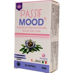Passif Mood Passiflora & Valerian Ekstraktı 30 Kapsül