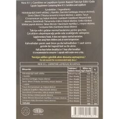 HHS A1 L-Carnitine & Lepidium 30 Kapsül