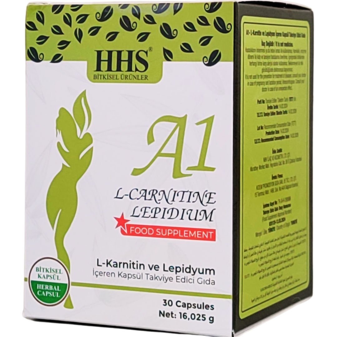 HHS A1 L-Carnitine & Lepidium 30 Kapsül
