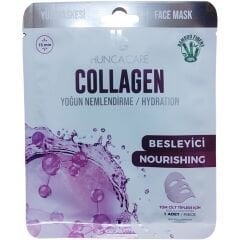 Hunca Care Collagen Kağıt Yüz Maske Yoğun Nemlendirme Hydration