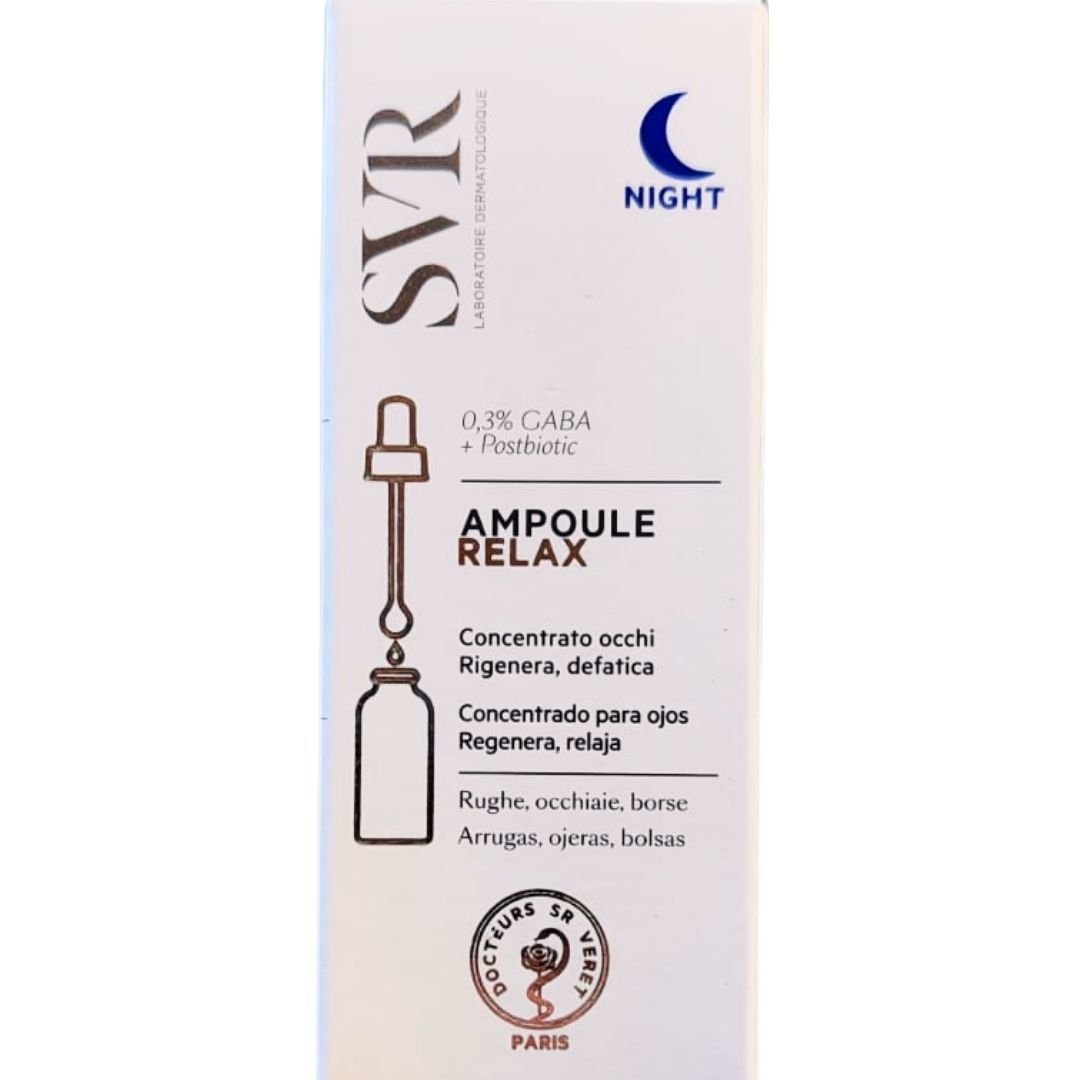 Svr Night Ampoule Relax Eye Concetrate 15 ml - Göz Çevresi Bakım Serumu