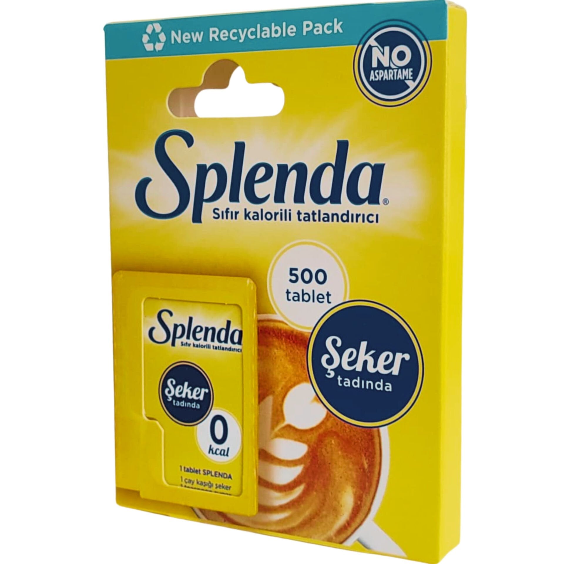 Splenda Sukraloz Bazlı Sıfır Kalorili Sofralık Tatlandırıcı 500 Tablet