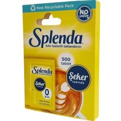 Splenda Sukraloz Bazlı Sıfır Kalorili Sofralık Tatlandırıcı 500 Tablet