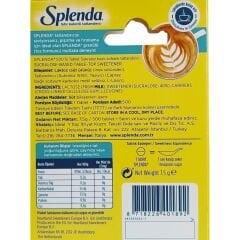 Splenda Sukraloz Bazlı Sıfır Kalorili Sofralık Tatlandırıcı 500 Tablet