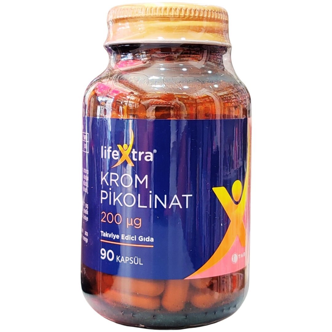 LifeXtra Krom Pikolinat 90 Kapsül