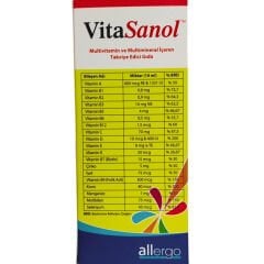 VitaSanol Multivitamin Şurup 250 ml