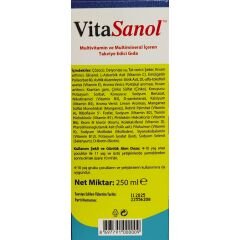 VitaSanol Multivitamin Şurup 250 ml