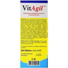 Vitagil Multivitamin Mineral Şurup 250 ml
