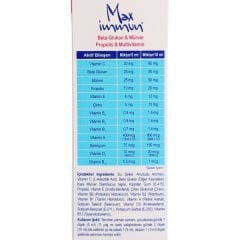 Max Immun Multivitamin Sıvı Takviye Edici Gıda 150 ml - Şurup