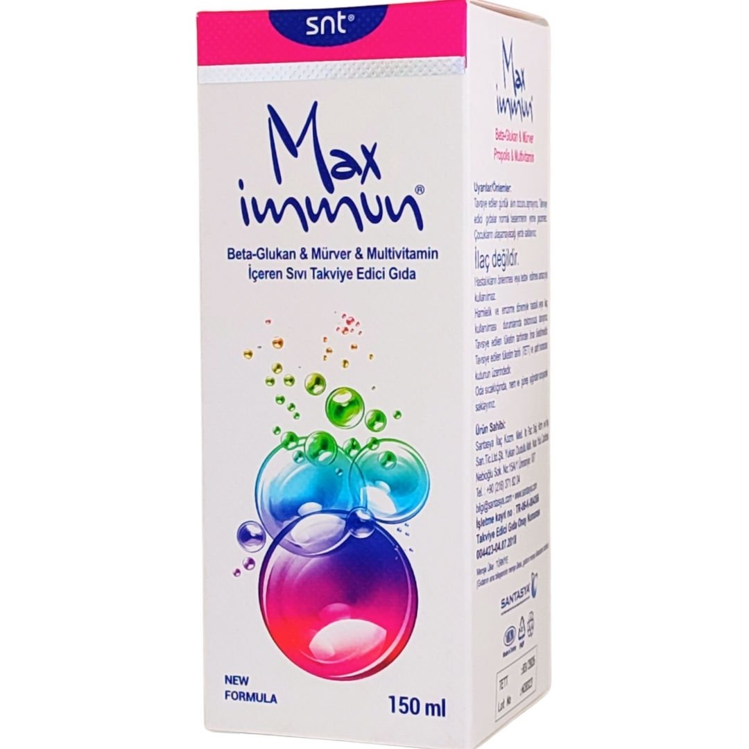 Max Immun Multivitamin Sıvı Takviye Edici Gıda 150 ml - Şurup