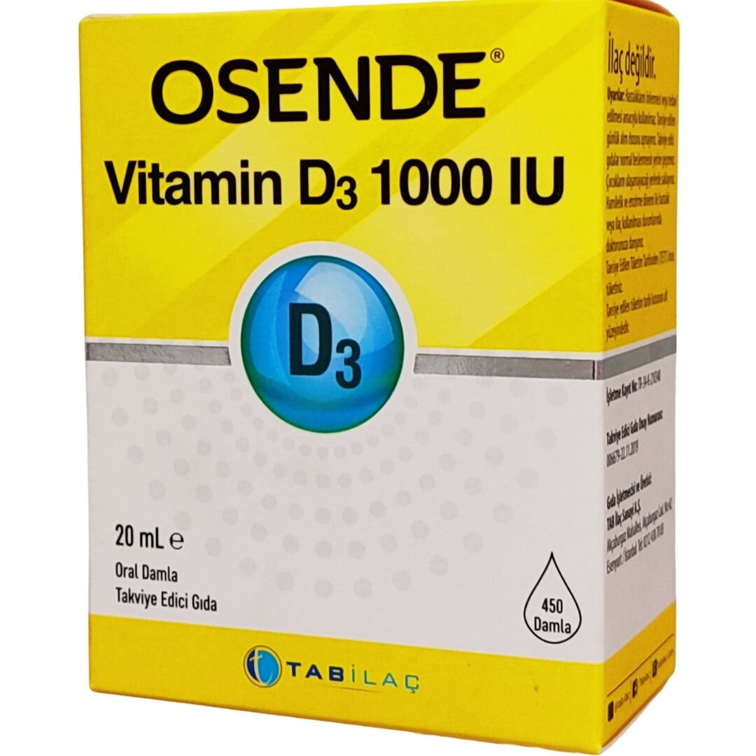 Osende Vitamin D3 Damla 20 ml