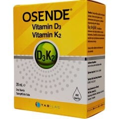 Osende Vitamin D3 K2 Damla 20 ml