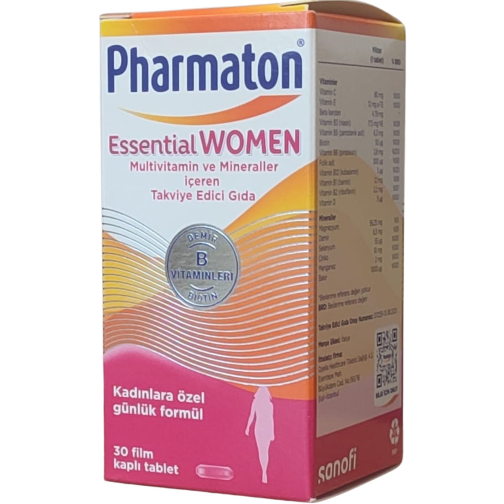 Pharmaton Essential Women Takviye Edici Gıda 30 Tablet