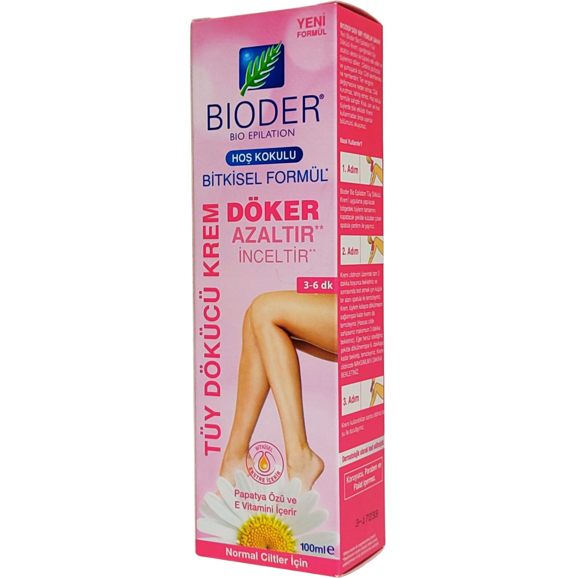 Bioder Tüy Dökücü Krem Normal Cilt 100 ml