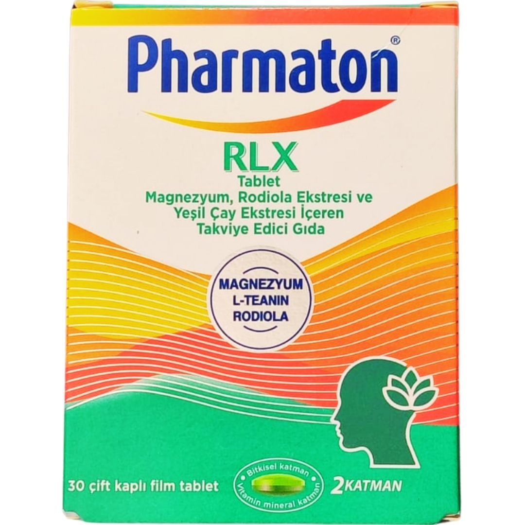 Pharmaton RLX Takviye Edici Gıda 30 Çift Kaplı Film Tablet