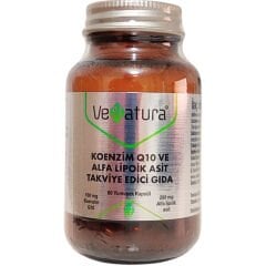 Venatura Koenzim Q10 & Alfa Lipoik Asit 60 Kapsül