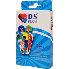 DS Plus Hero Desenli Yara Bandı 20 Adet